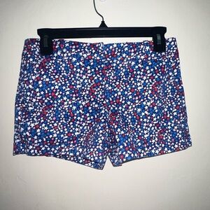 Vineyard Vines Blue Star Shorts girls 14 like new